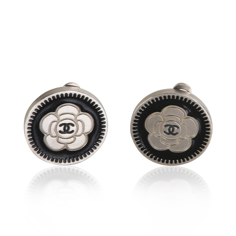 Chanel 2006 Camelia Earrings